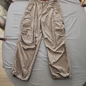 Womend Tan Cargo Pants